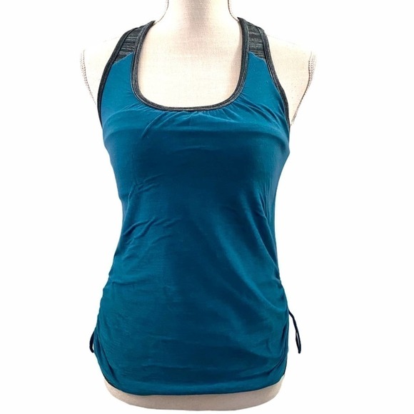 3 x $15 ATHLETA green racer back top size XS - Picture 1 of 4
